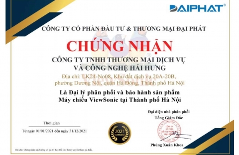 Đại lý máy chiếu hãng Viewsonic