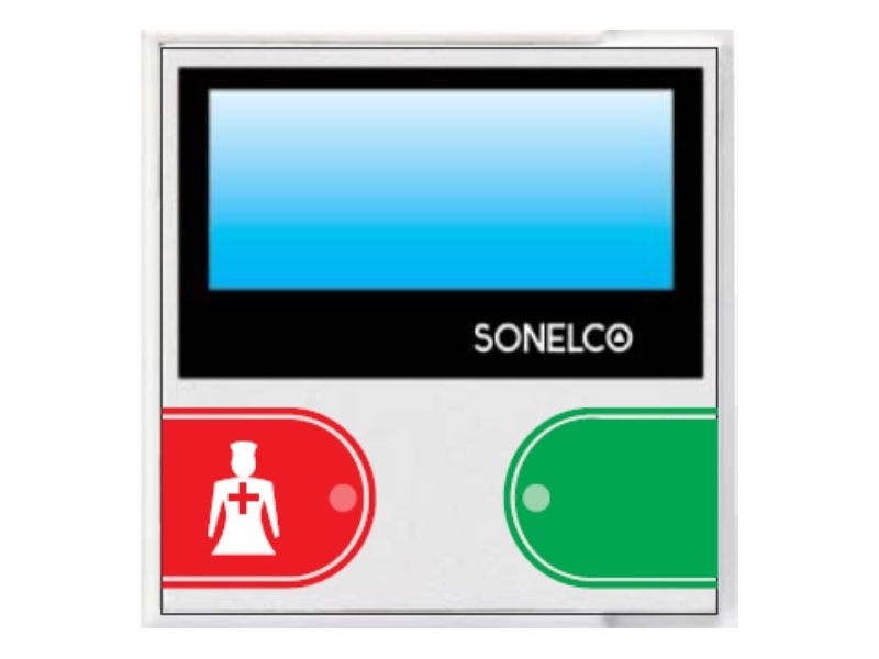 Mô-đun có các phím gọi và hiện diện/hủy Sonelco IPCH8025