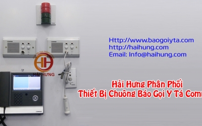 [ Hải Hưng Phân Phối Thiết Bị Chuông Báo Gọi Y Tá Commax ]