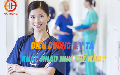 So sánh: Điều dưỡng và y tá khác nhau thế nào?