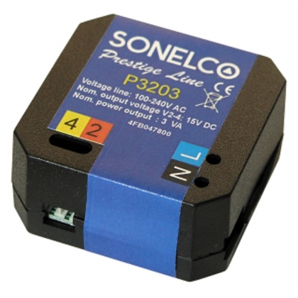 Power supply 200 mA 16V DC Sonelco P3203