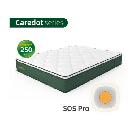 Nệm theo dõi giấc ngủ Caredot dày 250mm có nút báo đa năng SOS Pro