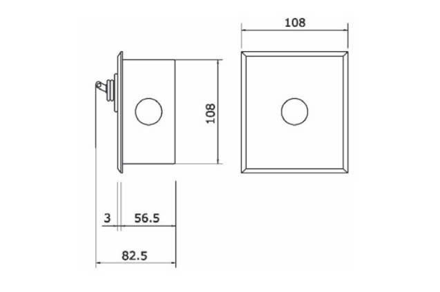Sơ đồ lắp đặt nút nhấn khẩn cấp Commax ES-420