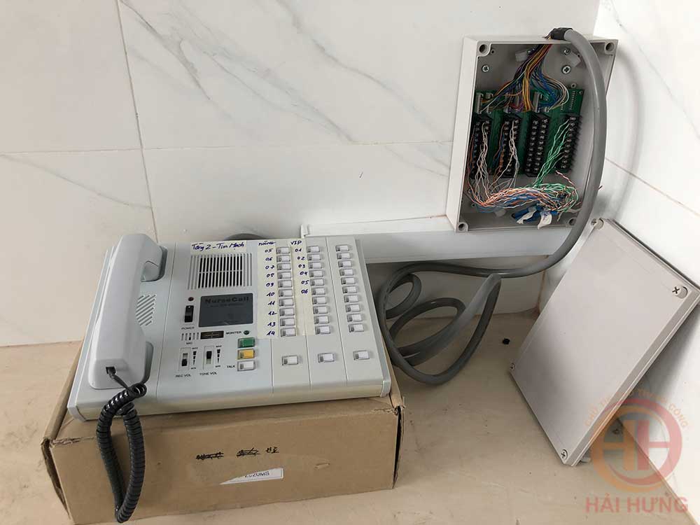 Hải Hưng lắp đặt hệ thống chuông gọi y tá Medi tại Khoa tim mạch BVĐK Nguyễn Đình Chiểu