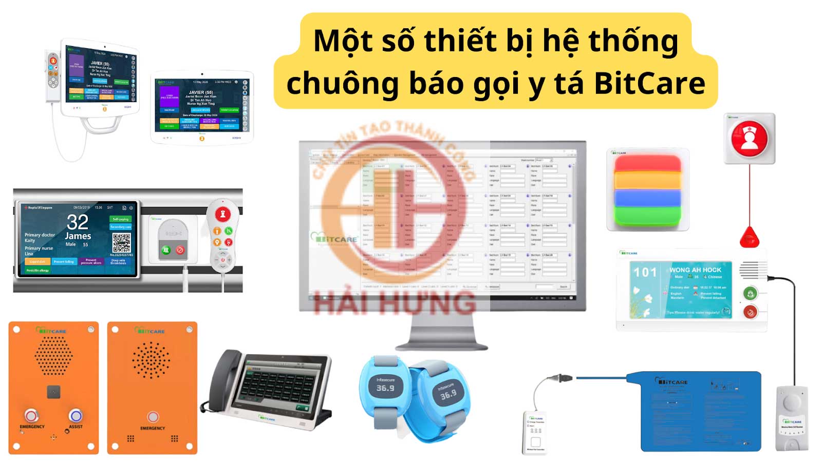Hệ thống chuông báo gọi y tá BitCare