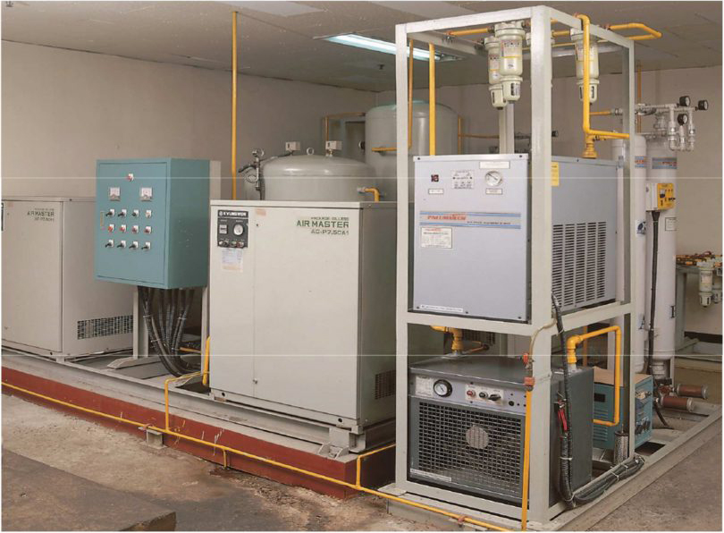 Một số thiết bị trong hệ thống khí y tế