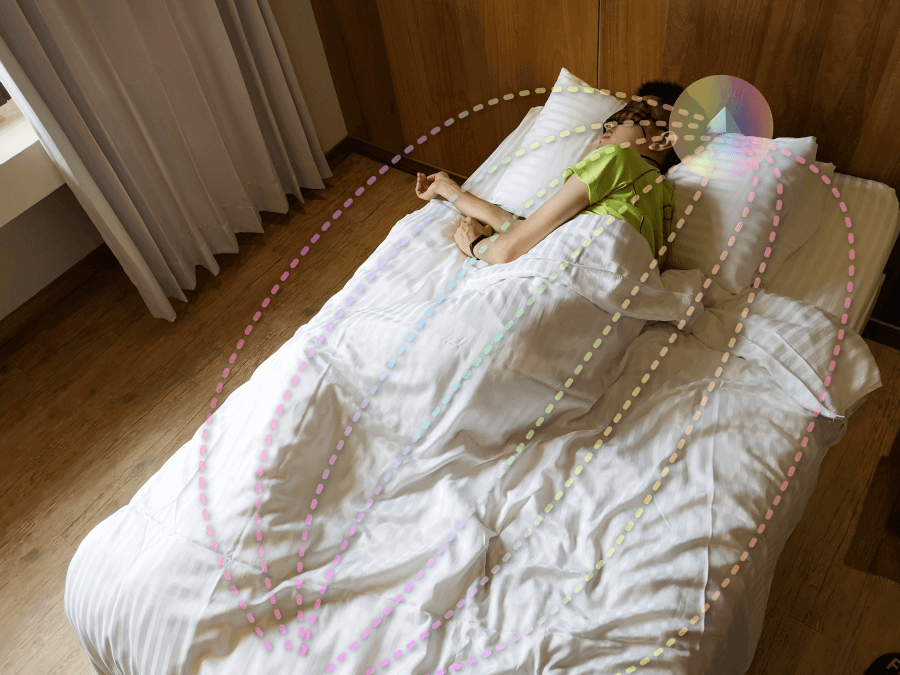 Cách thức hoạt động của máy tạo giấc ngủ ngon SleepBank